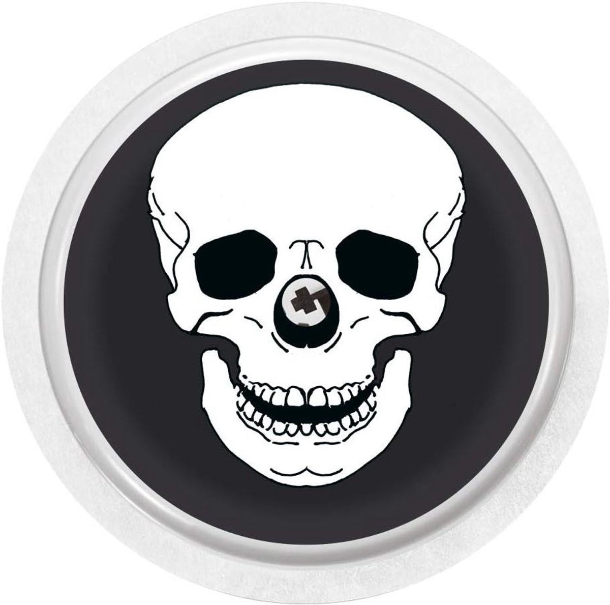 Sensor Stickers - Decoratie Covers - Persoonlijke Stijl - Zelfklevend Ontwerp - 2 Stuks - Zwart