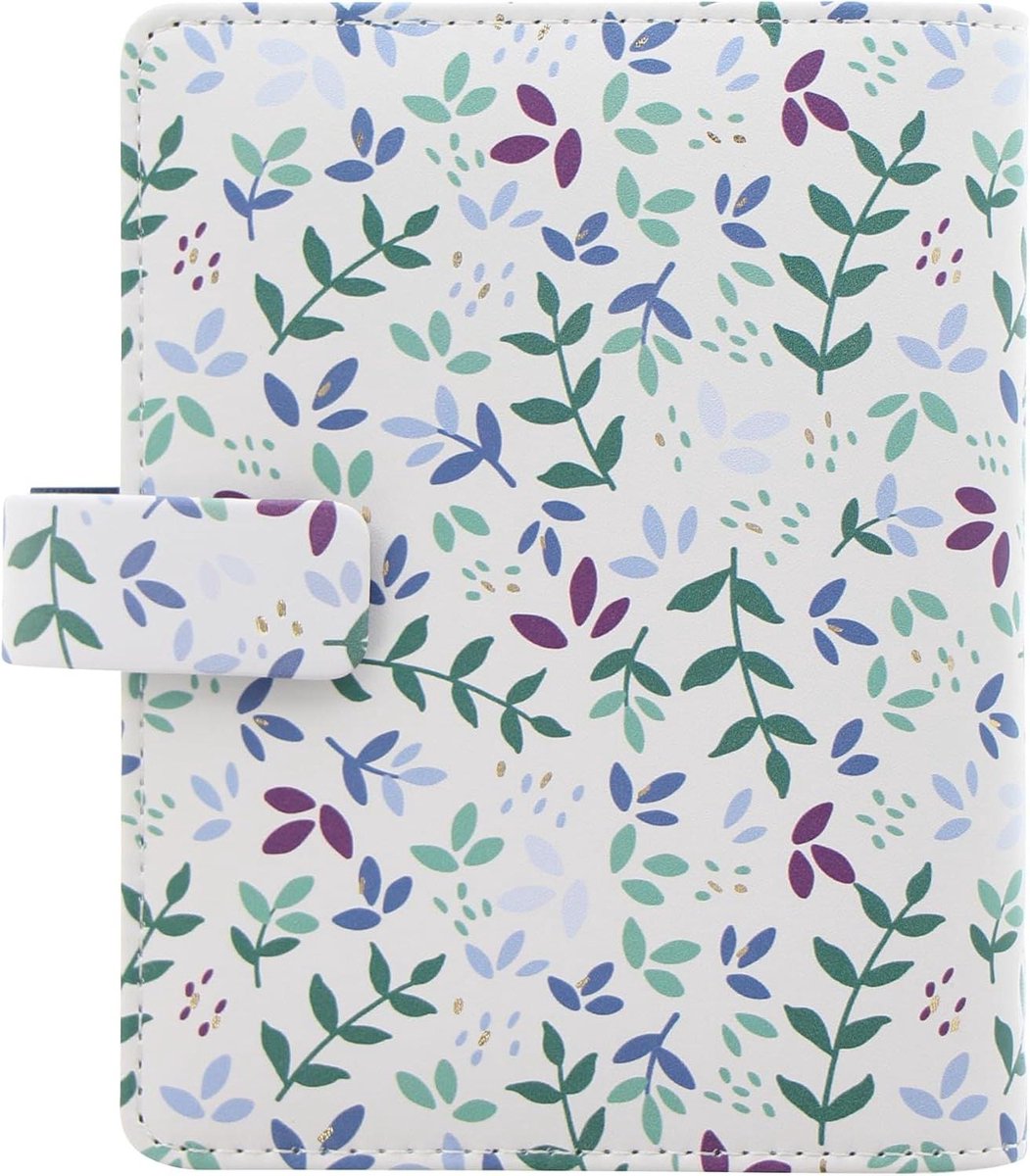 Pocket Organizer - Bloemen Agenda - Dagelijkse Planning - Verborgen Drukknop - 81 x 120 mm - Zonsopgang