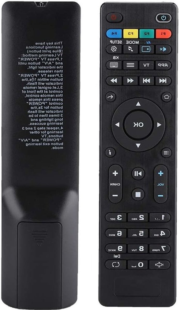 Vervangende TV-afstandsbediening voor Mag260 en Mag255 - Geschikt voor TV Box, ABS materiaal, gebruiksvriendelijk en duurzaam