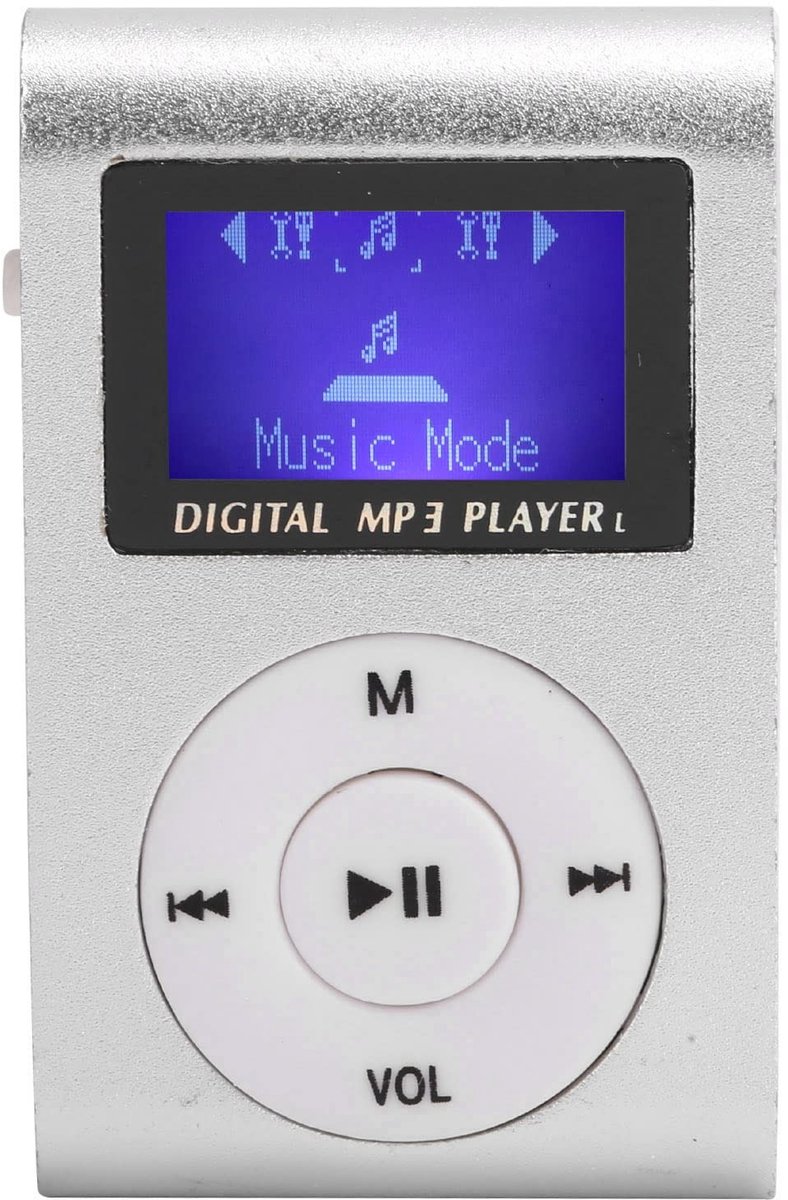 Dailygoods - Draagbare Mini MP3-muziekspeler met Clip