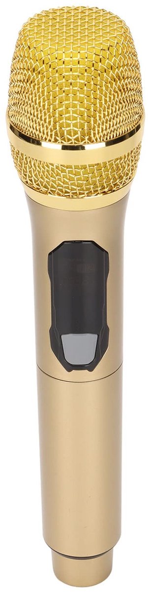 Dailygoods - Draadloze Handheld Microfoon met LED-scherm voor Thuis en Buitenshuis