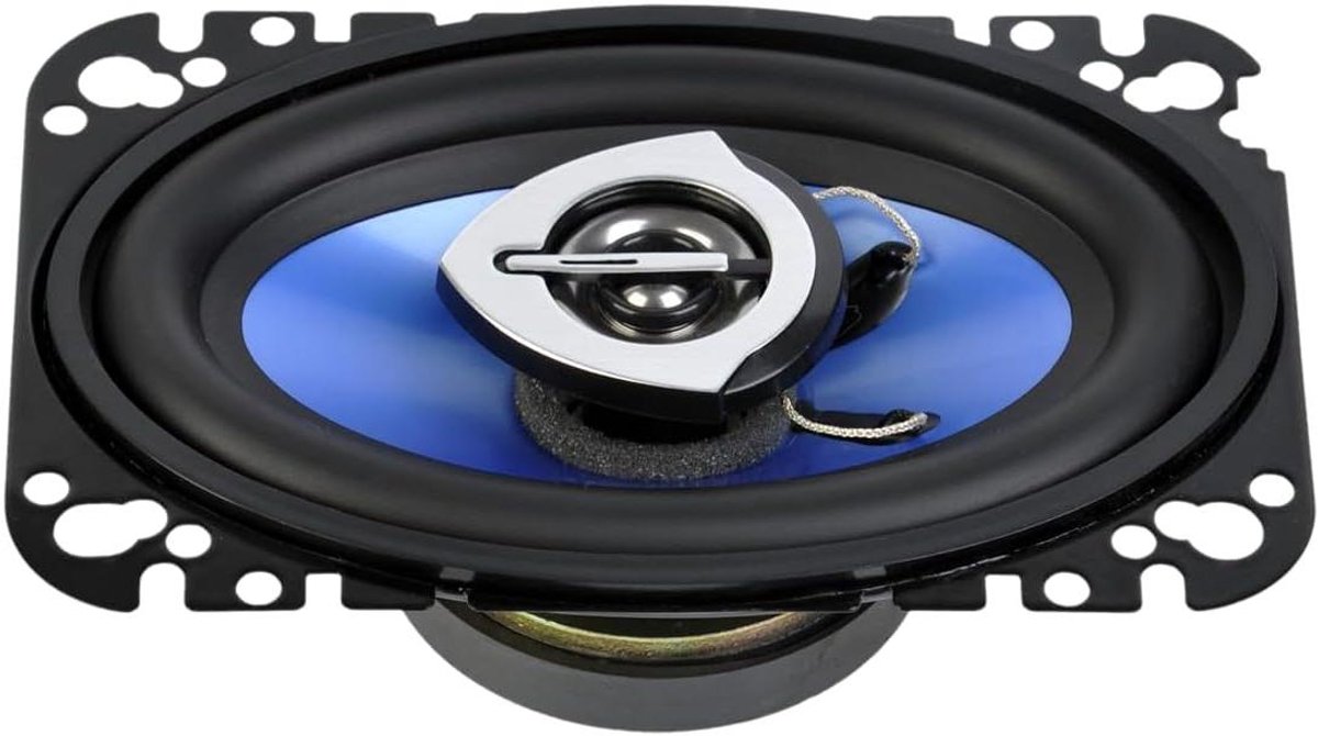 Auto luidsprekers - Muziek set - Verbeter auto geluid - 100 Watt vermogen - 4x6 inch - Zwart