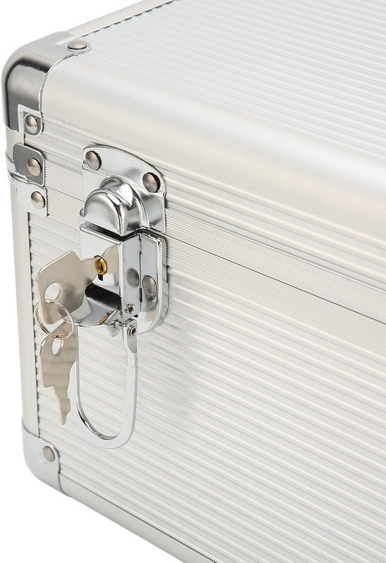 Allecto - Harde-schijfkoffer - 10-bay opslag - Aluminium - Multi-bescherming - Ideale opbergdoos voor 3,5 inch harde schijven - Geschikt voor... van Merkloos — afbeelding 5