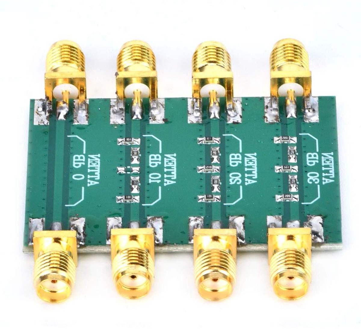 RF Verzwakker - Signaal Module - Signaal Dempen - DC-4.0GHz Bereik - 50 Ohm - Zilver