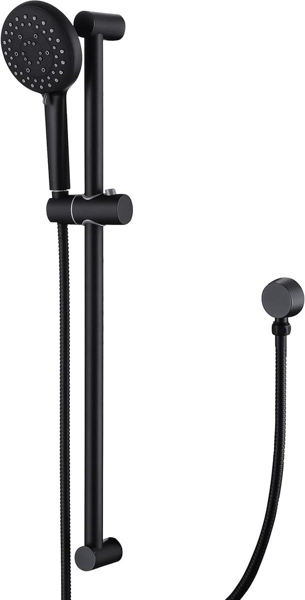Handdouche Set - Douchekop Schuifbaar - Verstelbare Douche - 3 Straalopties - 220 cm slang