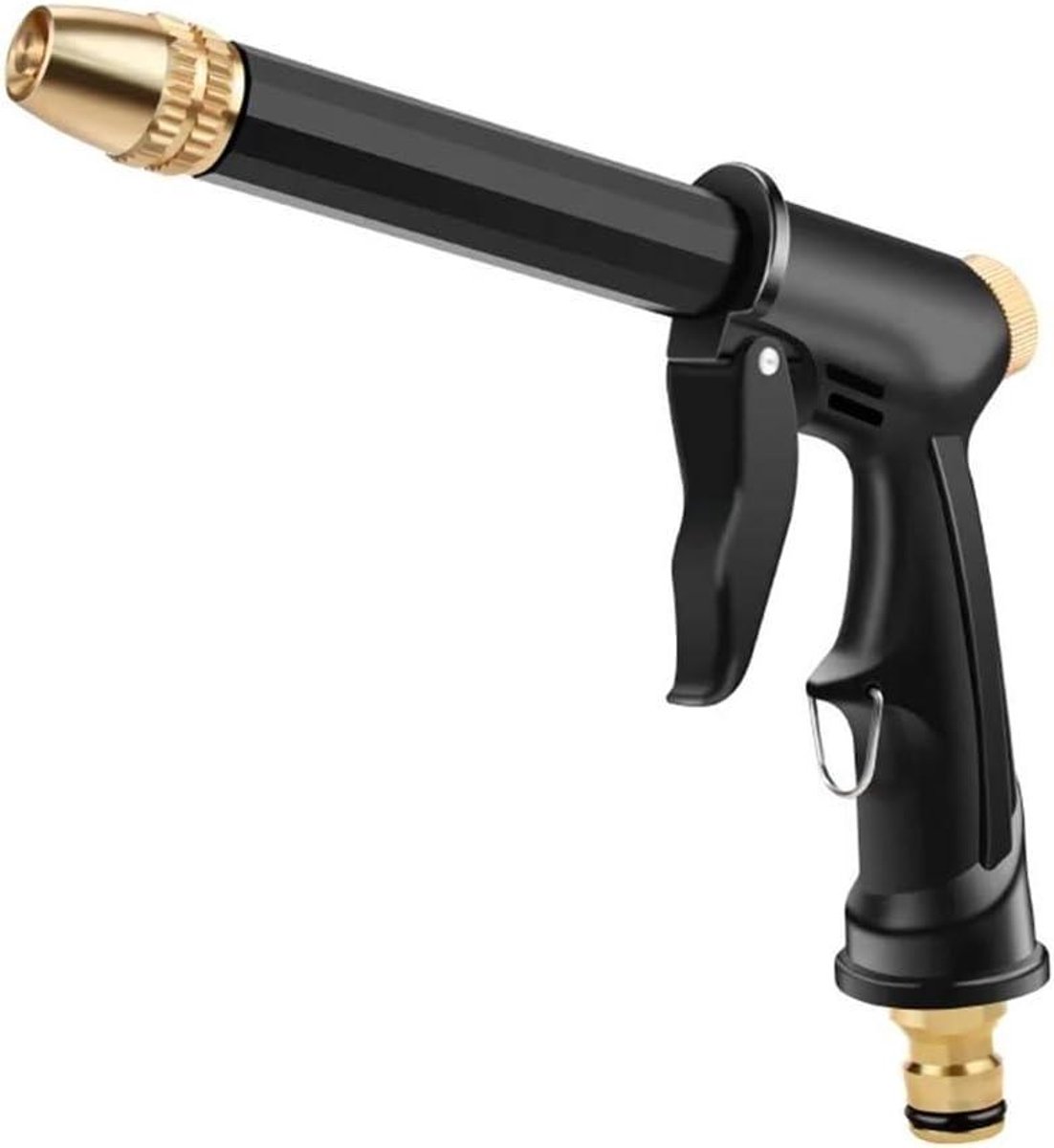 Hogedruk Waterpistool - Tuinsproeier Schuim - Auto Reinigen - Verstelbare Straal - 17.78 cm - Grijs