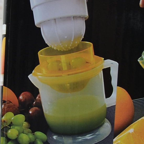 Ruilogod Plastic Kitchen Multifunction Manual Juicer Juice Extractor 600ml — afbeelding 2