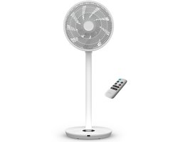 Duux Whisper Flex 2 - Statiefventilator zonder WiFi - Staande Ventilator Geruisloos - Wit