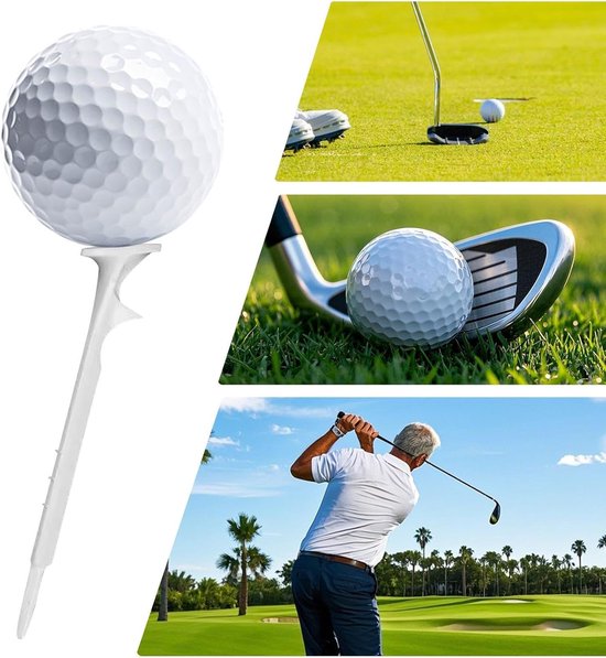 Golf Tees - Trainingspinnen Bal - Golfspel Verbeteren - 18 Graden Hoek - 5 Stuks - Niet gespecificeerd van GOLF — afbeelding 4