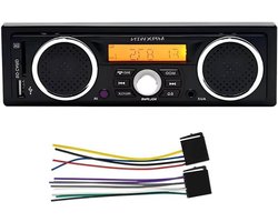 Autoradio MP3 Speler - Auto Audio - Veilig Rijden - Ingebouwde Bluetooth - 1 Din - Zwart