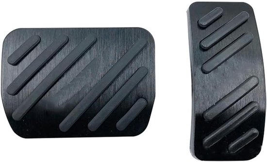 Pedaalhoezen Auto - Pedaalkussens Set - Verbeter Rijcomfort - Vergroot Contactoppervlak - 50 x 10 x 10 cm - Zilver — afbeelding 3