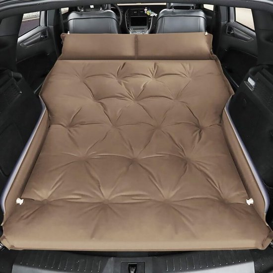 Automatras - Autobed Luchtbed - Comfortabel Reizen - Zelfopblaasbaar - 5cm Dik - Zwart — afbeelding 5