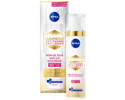 NIVEA Cellular LUMINOUS630 Anti-Pigmentvlekken Dagcreme SPF 50 - Moisturizer Anti-Pigment - Alle huidtypen - 40 ml