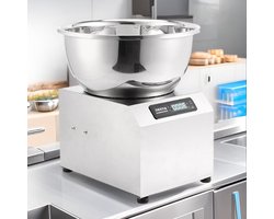 Deegmixer Spiraal - Kneedmachine Keukenmachine - Brood Deeg Maken - Vooruit en Achteruit Functie - 3 kg capaciteit - Zilver