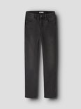 Grijze slim fit spijkerbroek voor jongens, staand.