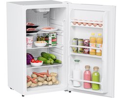 KitchenBrothers Koelkast - 92L - Tafelmodel - IJskast - Frigo - Vrijstaand - Wit