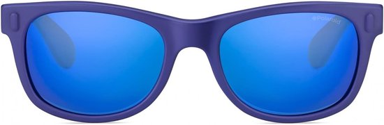 Kinder Zonnebril - Unisex Bril - Zonnige Dagen - Inclusief Hoesje - 46 mm - Blauwgroen van Merkloos — afbeelding 2