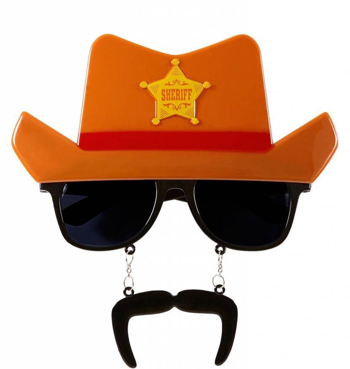 Bril Cowboy met hoed