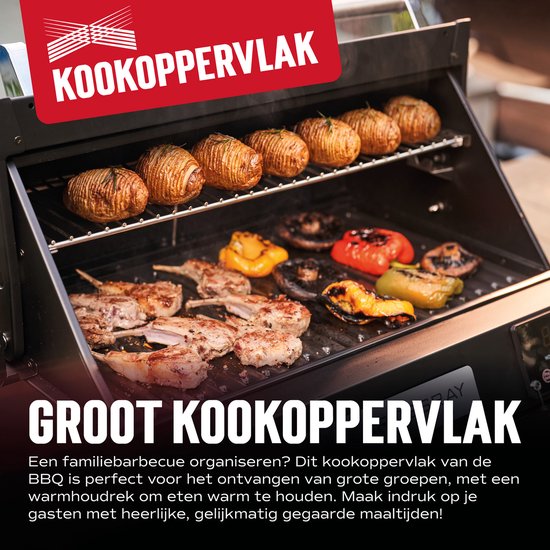 Dimplex Crossray eXtreme Infrarood Elektrische BBQ - Tafelbarbecue Elektrisch - 300°C+ - 2 Verwarmingselementen 1100 W - Elektrische Grill voor Buiten - Grillen, Braden en Garen - Zwart van Merkloos — afbeelding 4