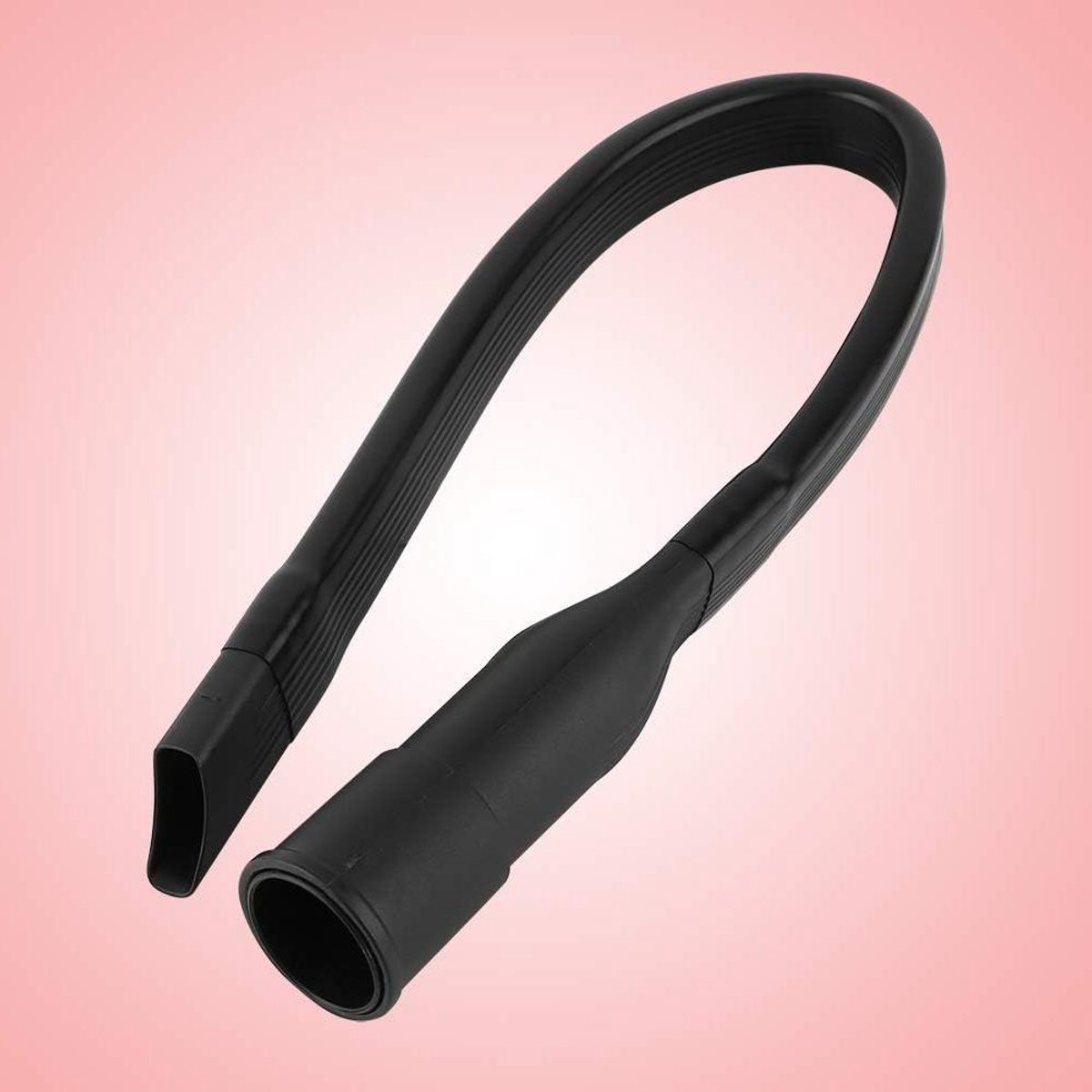 Stofzuiger Mondstuk - Zuigmond Platte Kop - Smal Plekken Reinigen - Flexibel Vervormbaar - 60.5 cm - Zwart