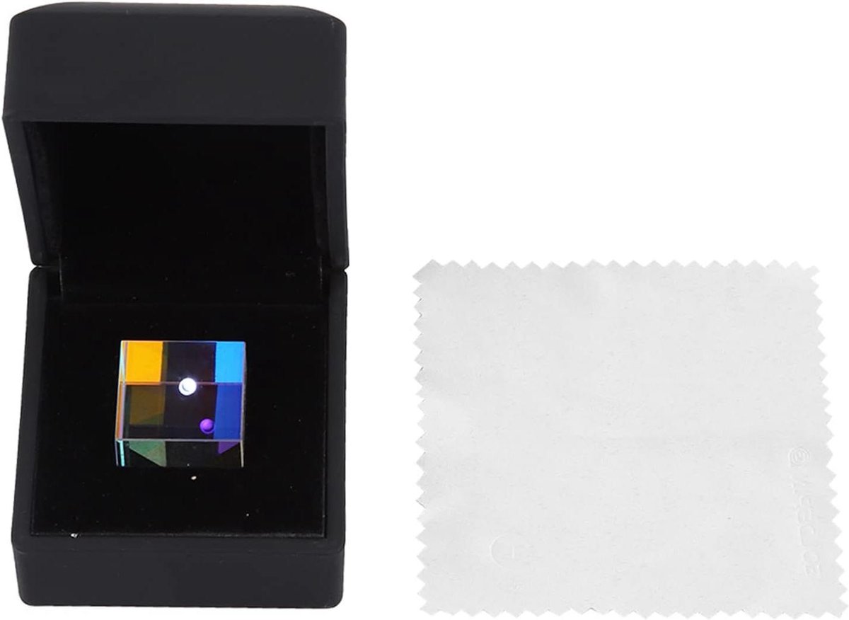 Kubus Prisma - Optisch Glas - Fotografie Decoratie - K9 Glas Kwaliteit - 23mm - Helder