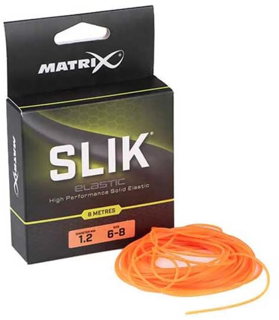 Fox Matrix SLIK Elastic 8m (1.2 mm) Orange 6-8 — afbeelding 5