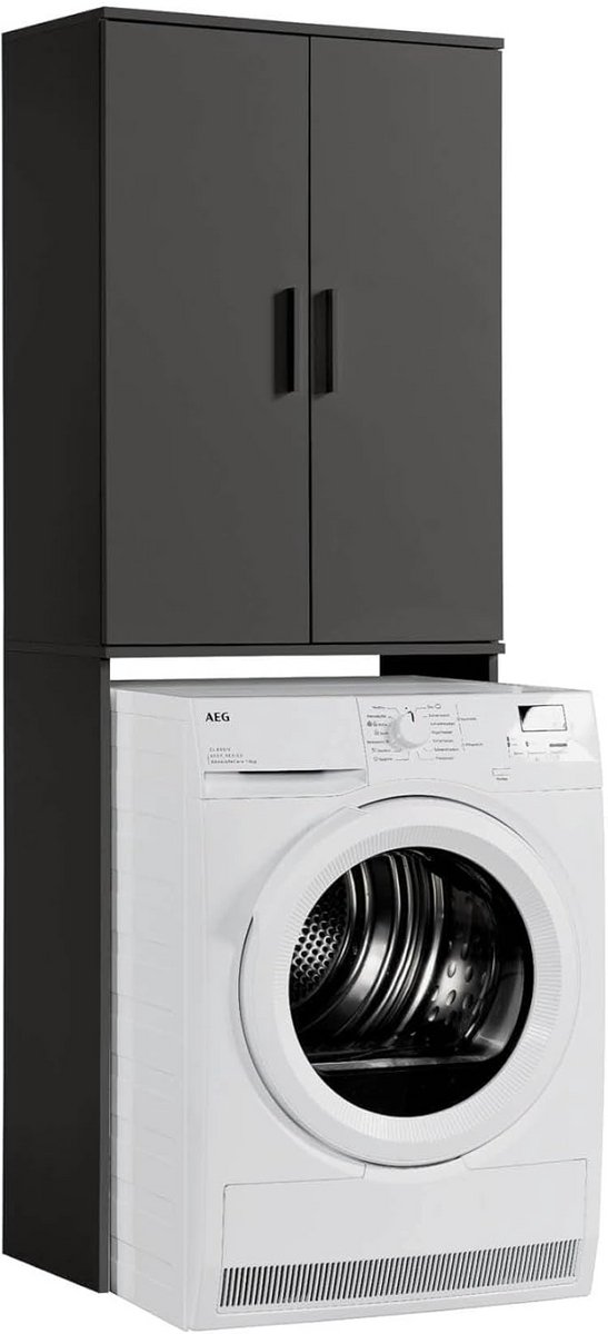 Wasmachine Ombouw - Opbouwmeubel - Kast Wasdroger - Meubel - overzicht