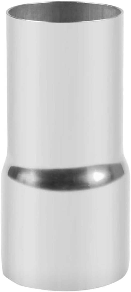 Motorfiets Uitlaatpijp Adapter van RVS, Uitlaatpijp Reducer voor Verbeterde Prestaties (57mm-63mm)