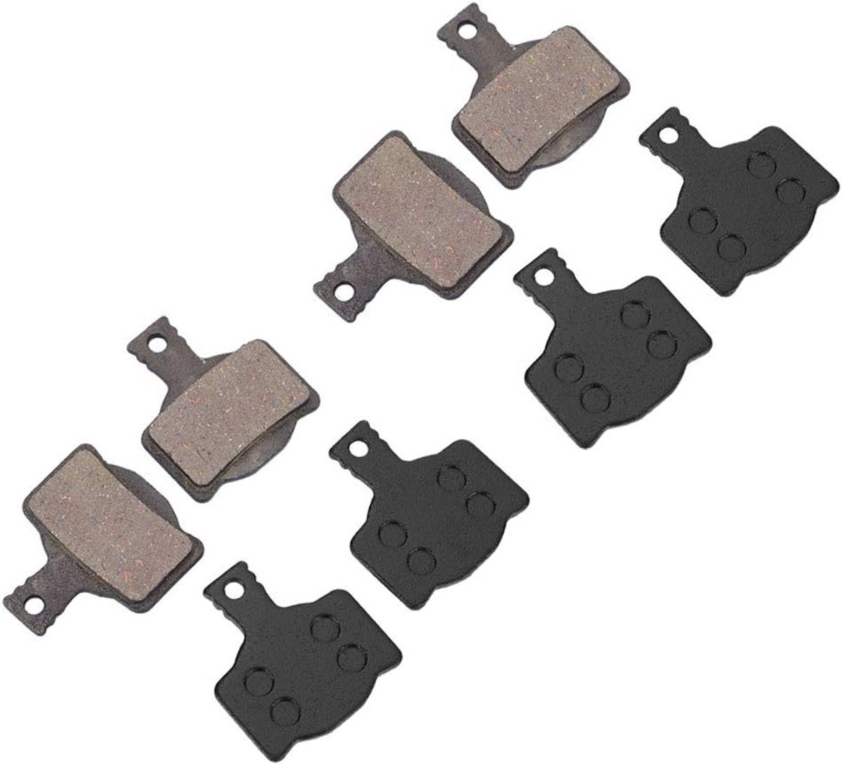 4 Pairs Fietsschijfremblokken voor Magura MT2 MT4 MT6 MT8 - Resin en Half-Metaal Vervangingen voor Optimale Remprestaties