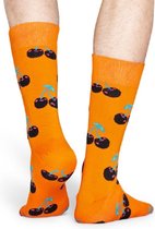 Happy Socks Cherry Sokken, Oranje - Maat 41-46