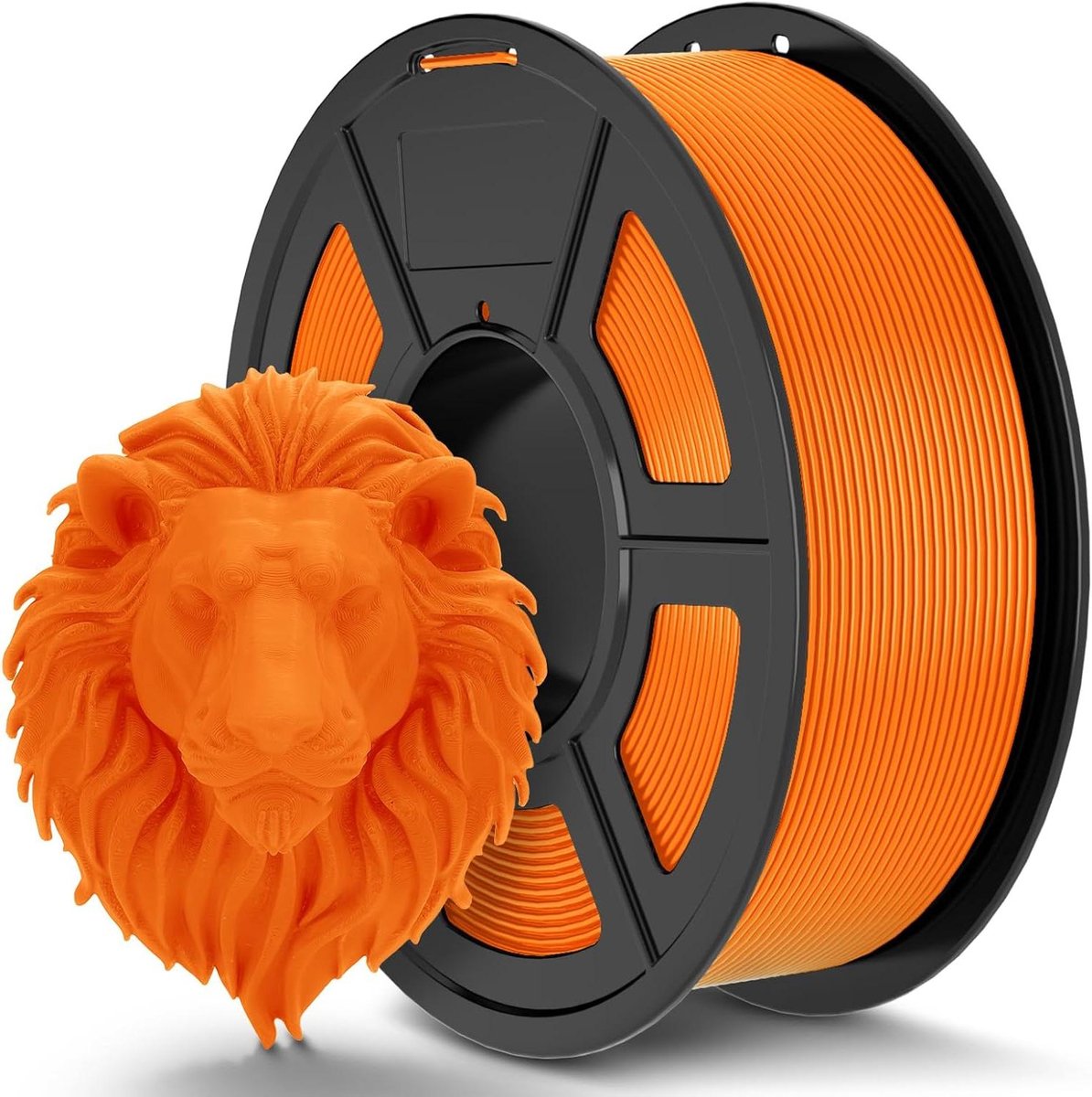 PLA Filament - 3D Printer Draad - 3D Printen - Maattolerantie +/- 002 mm - 1 kg - Oranje