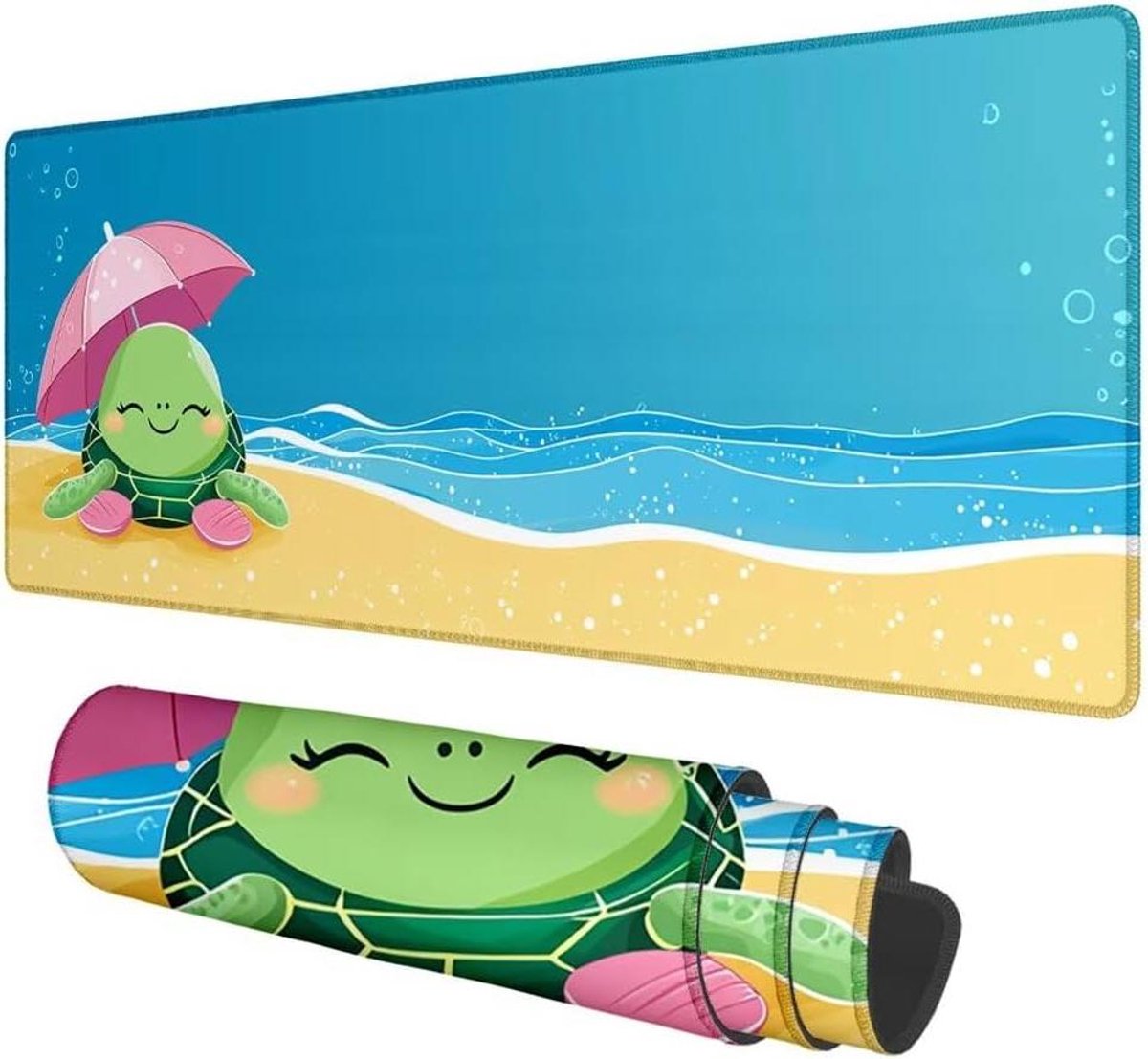 XXL Muismat - Bureau Onderlegger - Comfortabel Werken - Waterafstotend Oppervlak - 120x60 cm - Multicolour