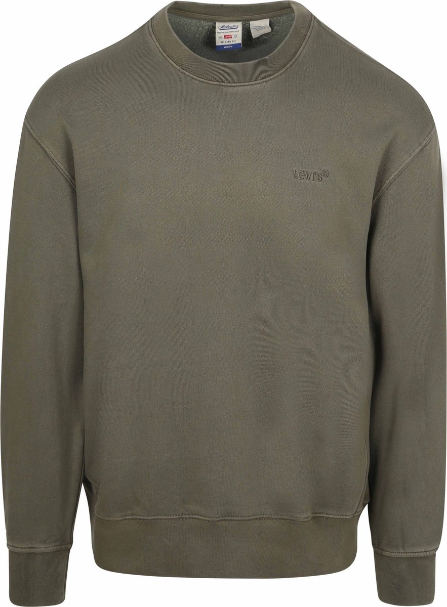 Levi’s Sweater Authentic Logo – Heren Sweaters Groen