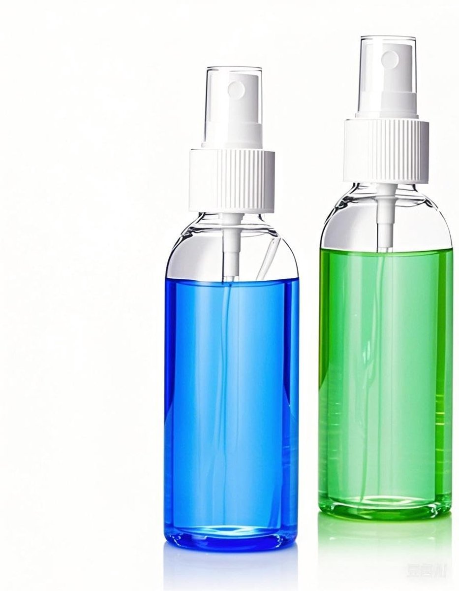 NTH products- Sprayflessen 100ml - Verstuiver - Transparant - Herbruikbaar - Hoge kwaliteit - Voor vloeistoffen/cosmetica - Verstuivers