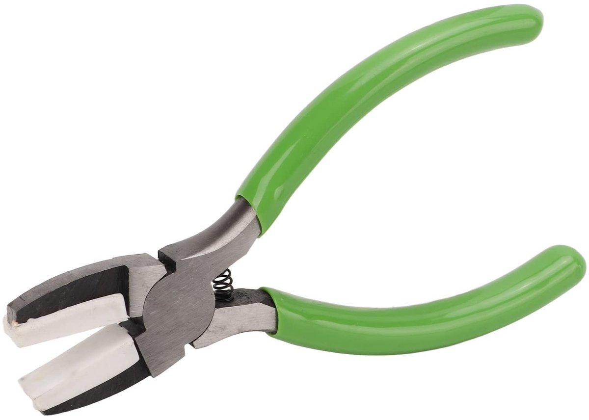 NTH products- Sieradentang Antisliphandgreep - Koolstofstaal - Stevig - Geschikt voor Sieraden - Doe-het-zelfwerk - 1 stuk - Kniptang