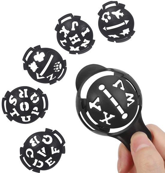 Store_8 - Uitlijningsset golfbalmarkeringen - Golfbalbekleding - 6 stuks - Golfbalmarkeringen - Uitlijningsgereedschap - Geschikt voor golfers — afbeelding 4