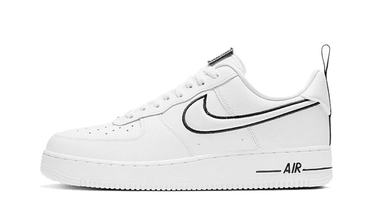 Nike Nike Air Force 1 Low Outline Swoosh Sneakers Unisex Limited Edition Wit