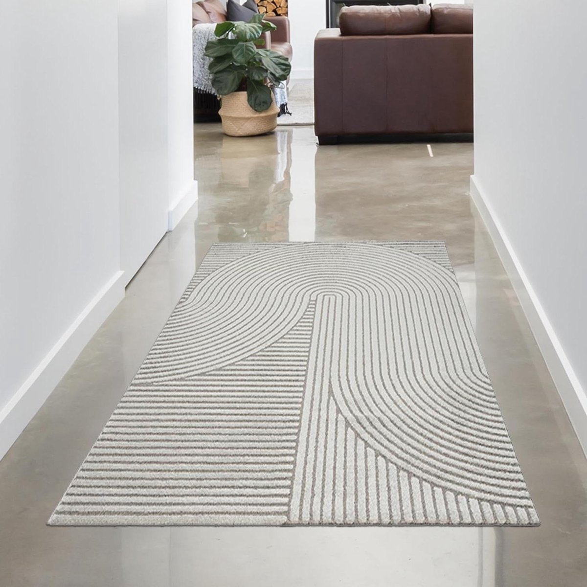 Vloerkleed Loper - Haltapijt Entree - Woonruimte Aankleden - Geschikt Vloerverwarming - 80