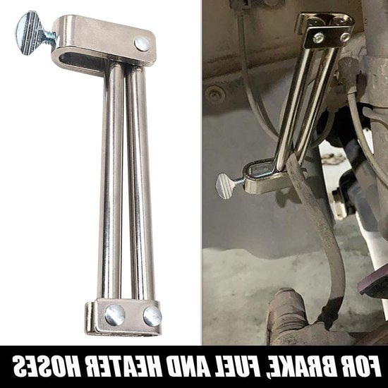 Slangklem Tang - Remleiding Klem - Auto Onderhoud - Beschermend Ontwerp - 14 cm - Zilverkleurig — afbeelding 3
