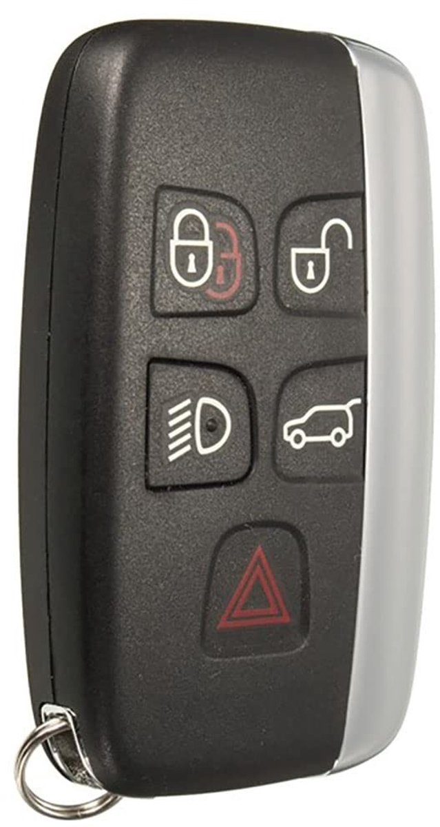 JHUBERS- Sleutelhanger Cover Zachte TPU - Premium Sleutelbeschermhoes - Antislip Grip - Lichtgewicht - Compatibel met Land Rover/Jaguar - Bescherming tegen Vallen/Krassen - Autosleutelcover