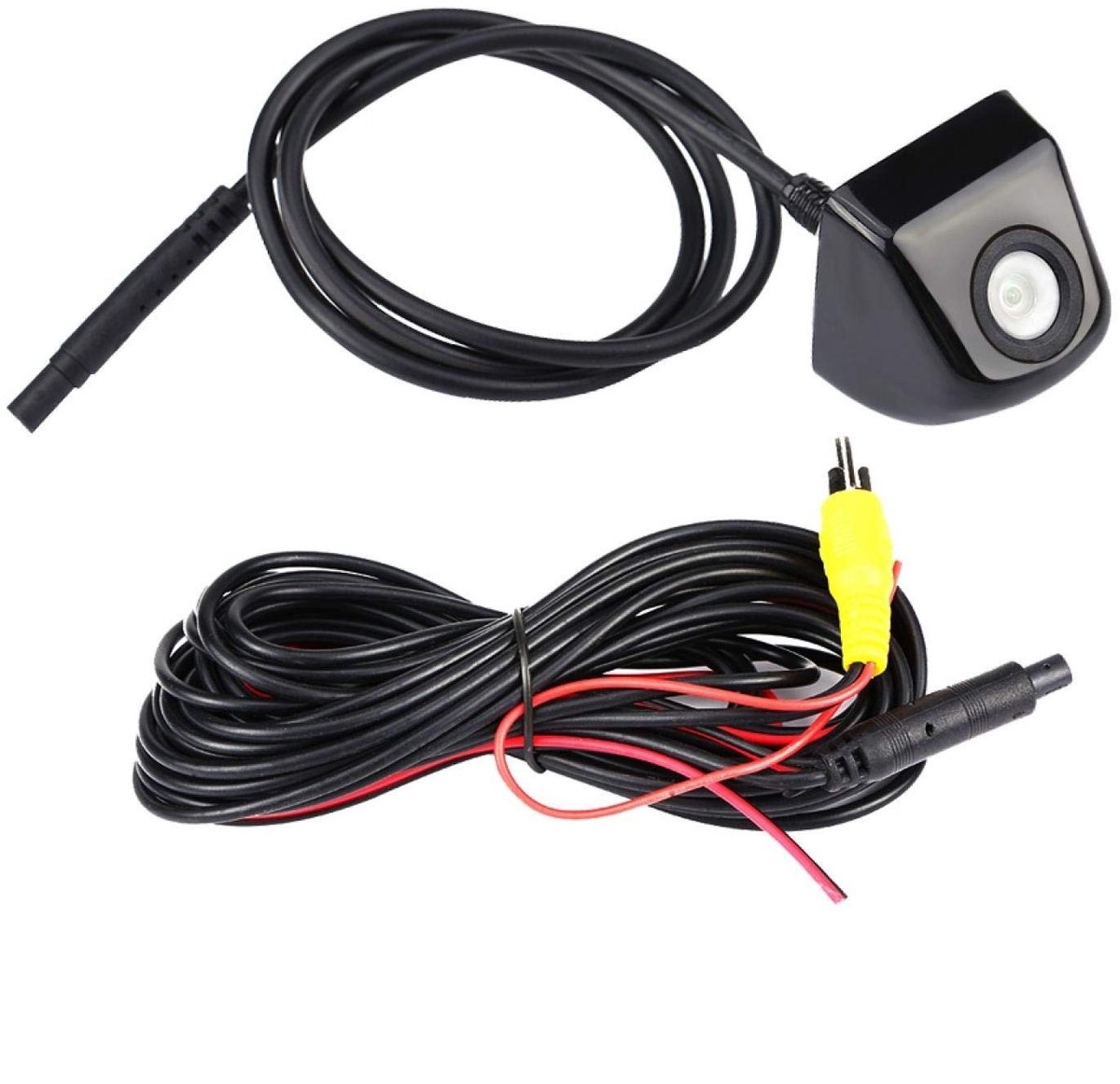 BRENZOOS- Achteruitkijkcamera 170° groothoek - HD/Nachtzicht - Waterdicht IP67 - Kunststof/Metaal - Ondersteunt NTSC/PAL - 12V/60mA - Achteruitrijcamera