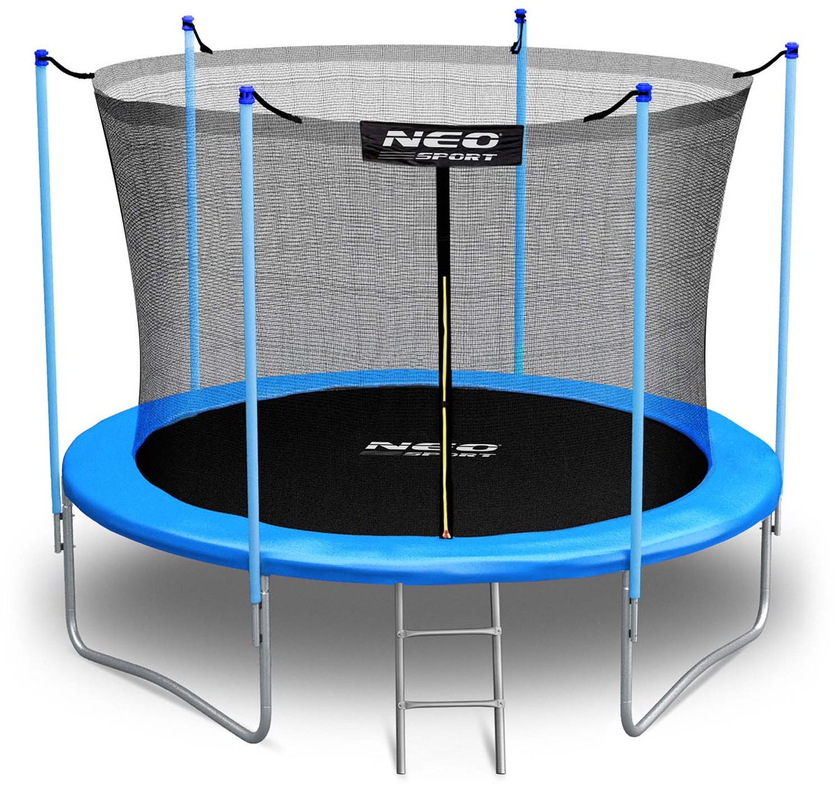 Neo-Sport Serie - Tuintrampoline - 183 cm - Stabiele Constructie - Inclusief Veiligheidsnet en Ladder