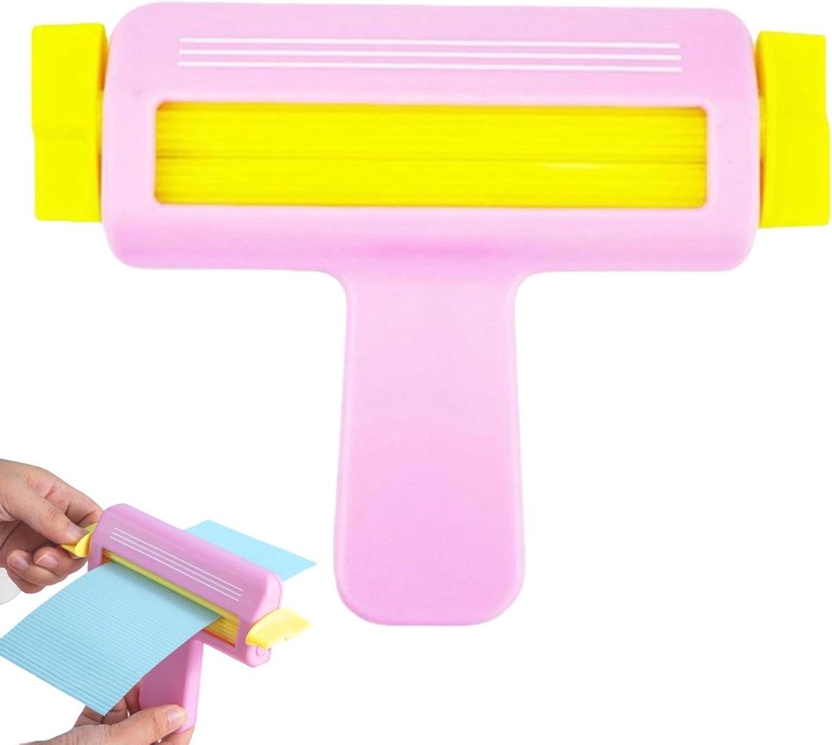 Papier Crimper - Ambachtelijk Gereedschap - Kaarten Maken - Flexibele Rotatie - 167 cm Lengte - Multicolor