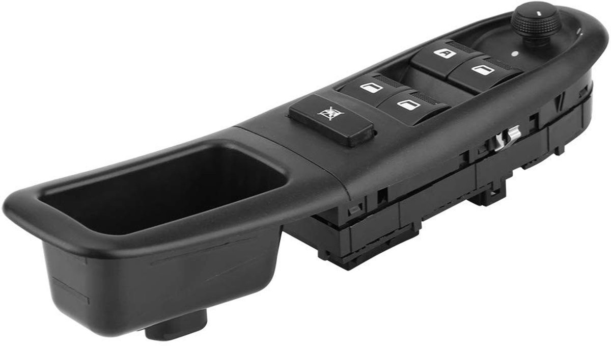 ZEYNOMAX - Elektrische Raamschakelaar - OEM 6554.CF - Geschikt voor Peugeot 406 - Auto-accessoire - Vervangingsonderdeel - Betrouwbare bediening - 1...