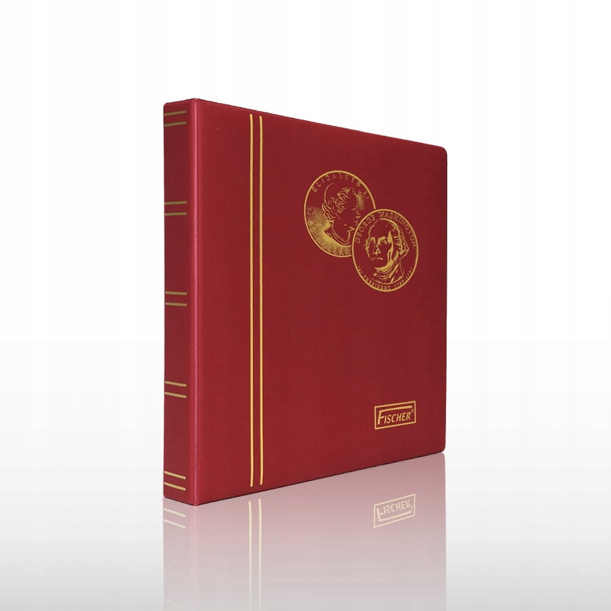 Fischer Premium Muntalbum Borduur 224 Munten