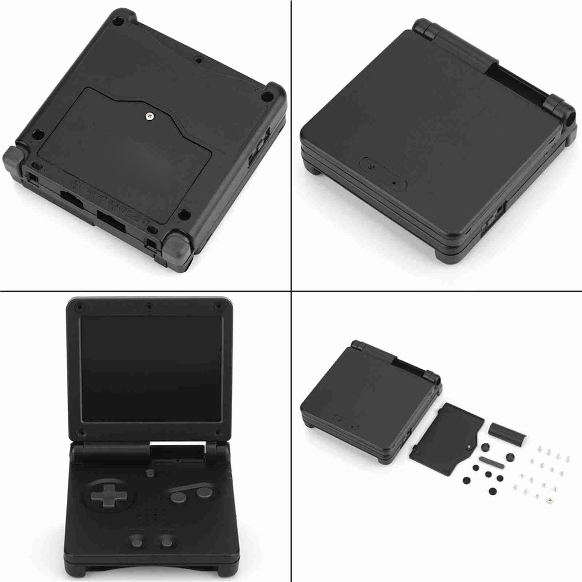 ZEYNOMAX- Beschermcase Hoogwaardige ABS - Reparatieset - Beugel - Lichtgewicht - Compatibel met Game Boy SP - Inclusief knoppen en onderdelen - Gameboy Case