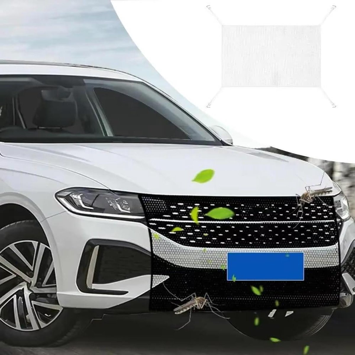 Grille Beschermnet - Insectengaas Radiator - Voertuig Beschermen - Naadloze Aansluiting - 