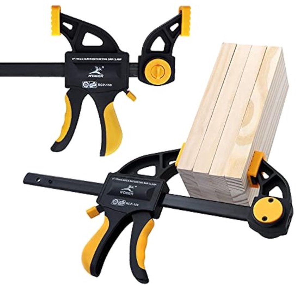 Allecto - Ratchet Bar Clamp Set - Grip Klemmen - 2 Stuks