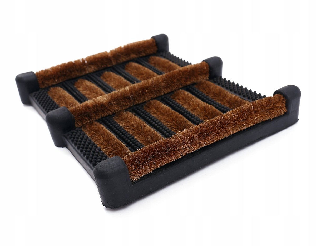 Kokos Rubber Schoenenborstel Mat - Efficiënte Vuil Verwijdering