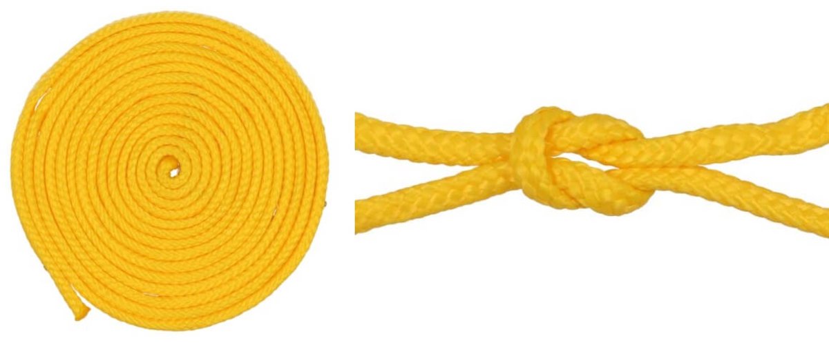 Geel Polypropyleen Touw 4mm - 10m - Universeel gebruik buiten